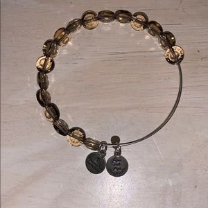 Grey transparent bead bracelet Alex and ani